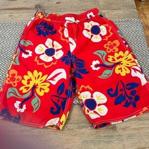 Boys SZ M WES AND WILLY bathing suit